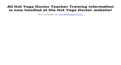 Desktop Screenshot of hotyogateacher.com